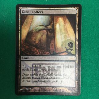 陰謀団の貴重品室/Cabal Coffers　英語　foil 陰謀団の貴重品室/Cabal Coffers 英語 foil Cabal Coffers