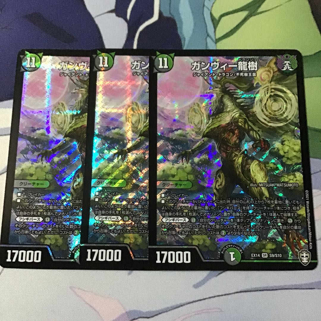 ガンヴィー龍樹3枚