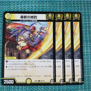 暴斬の姉豹 ４枚セット 126