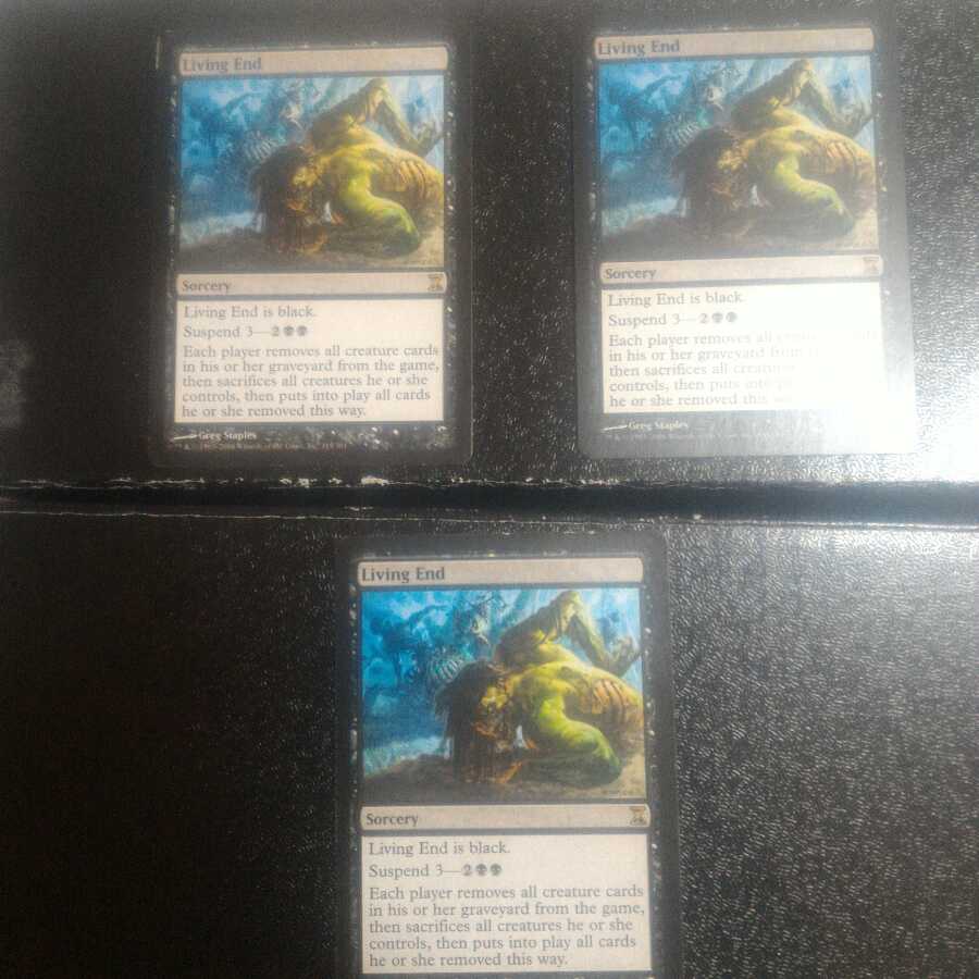 死せる生　３枚セット　英語