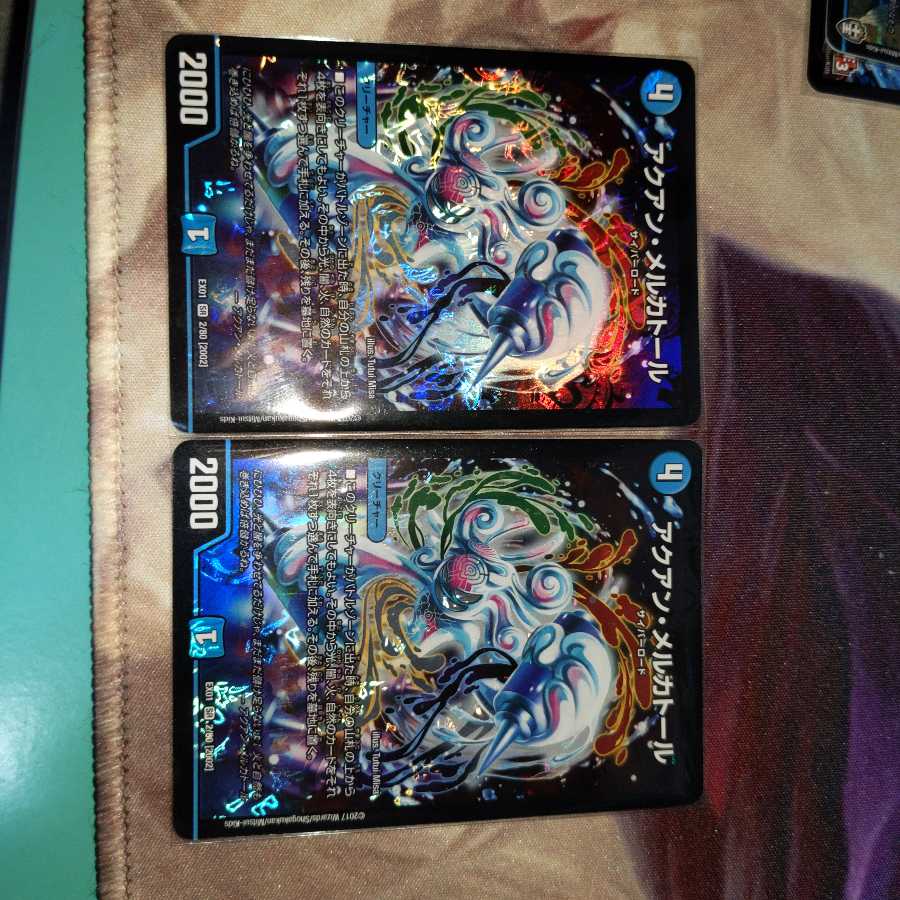 アクアン・メルカトール 二枚