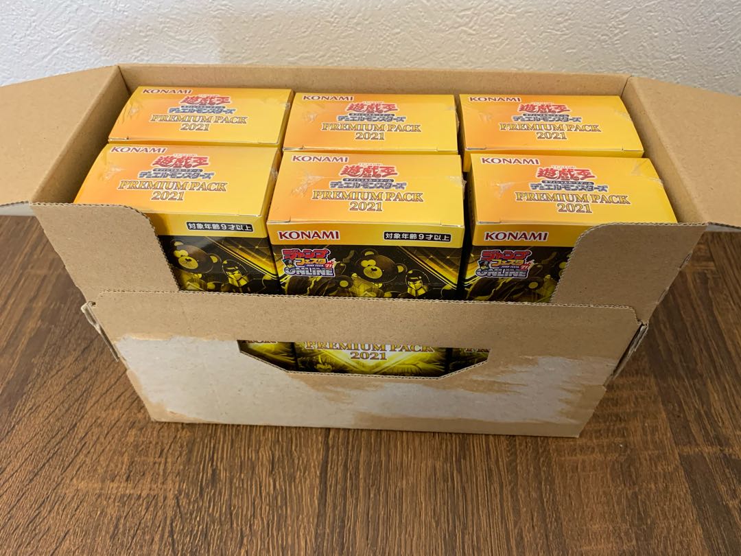 プレミアムパック2021 6BOX シュリンク付き