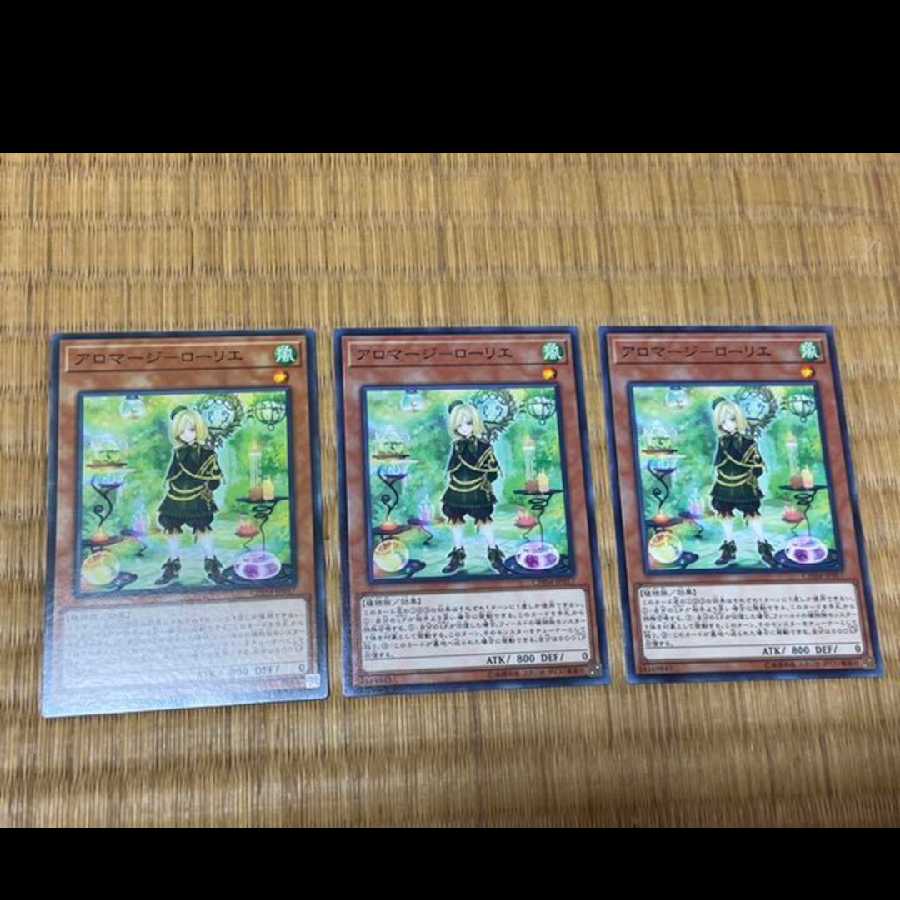 Yu-Gi-Oh! Aromage Laurel 3 cards, model no. A-324