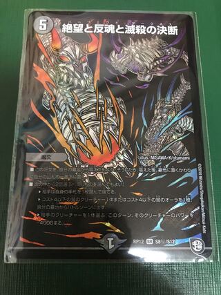 絶望と反魂と滅殺の決断(パーフェクト・ダークネス) SR シクレ