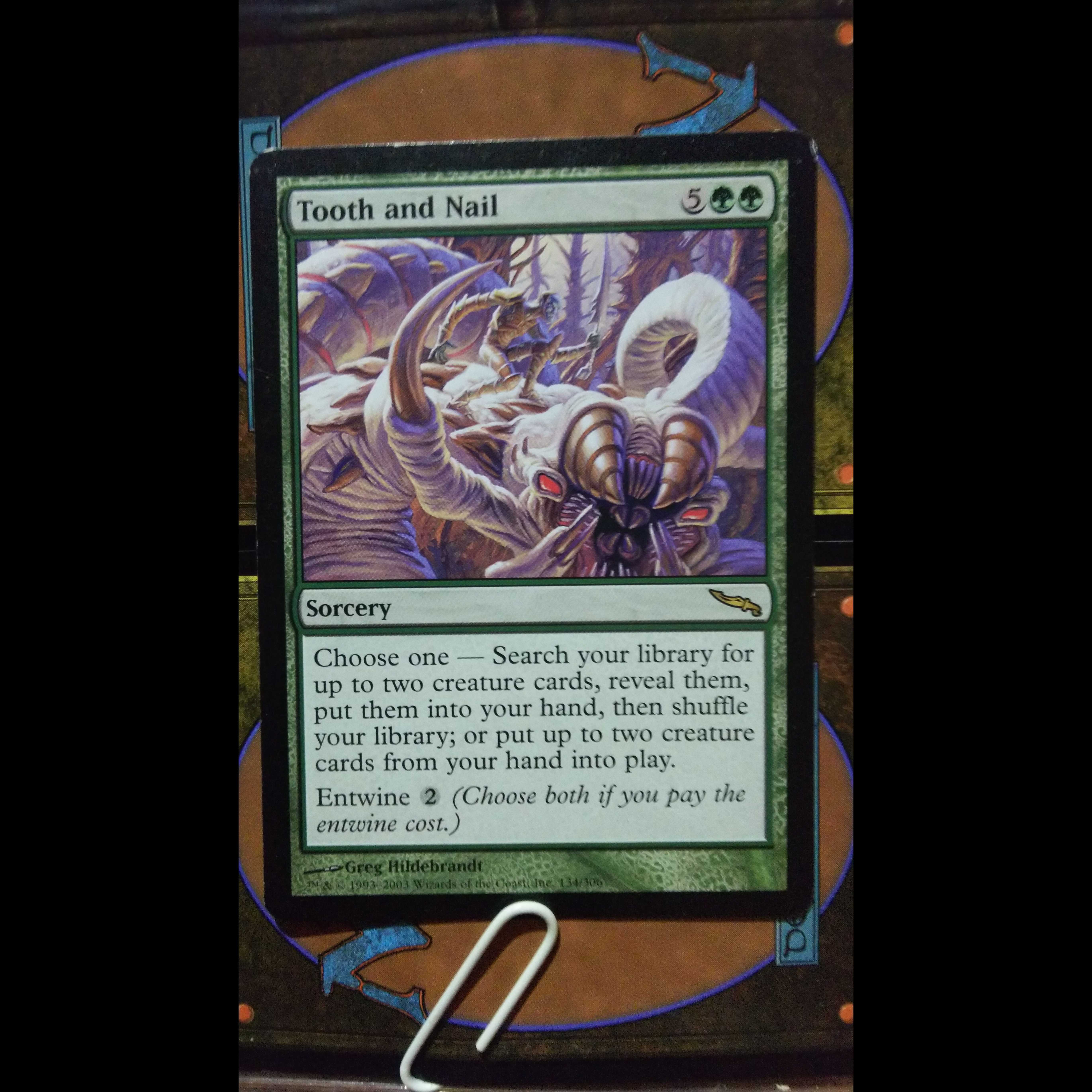 《歯と爪/Tooth and Nail》[MRD] 緑R