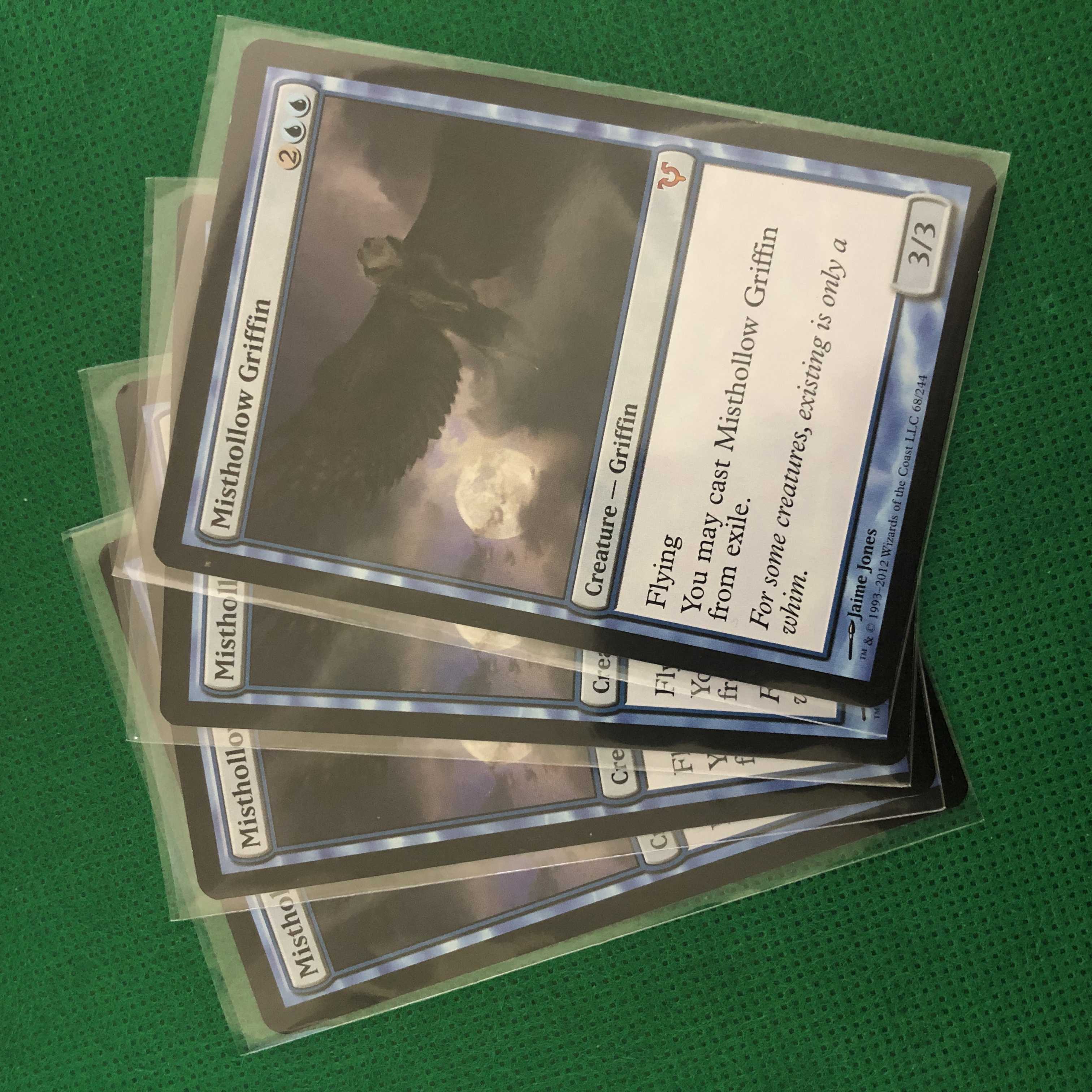 霧虚ろのグリフィン 英語版 4枚