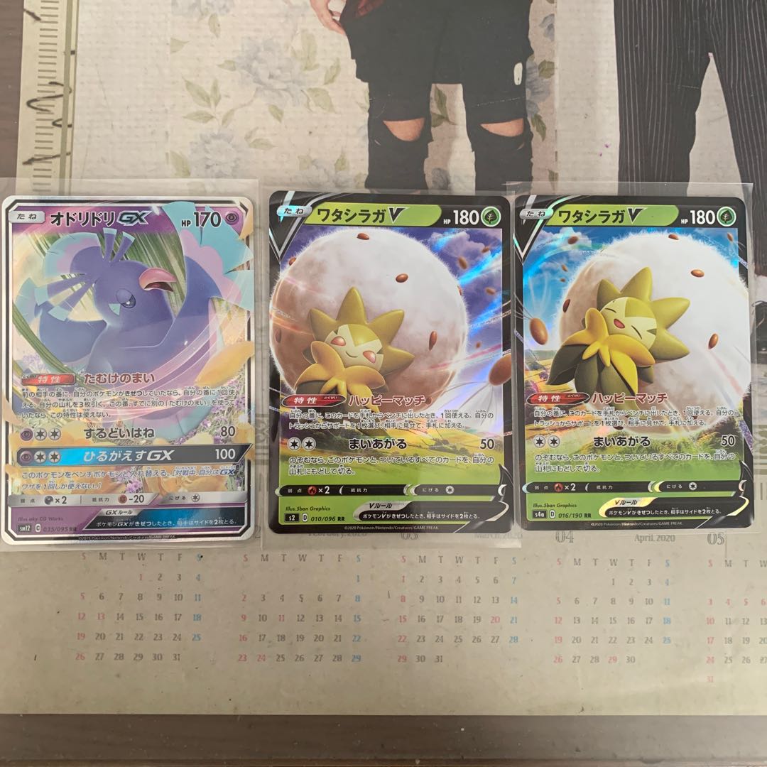 ワタシラガV、オドリドリgx