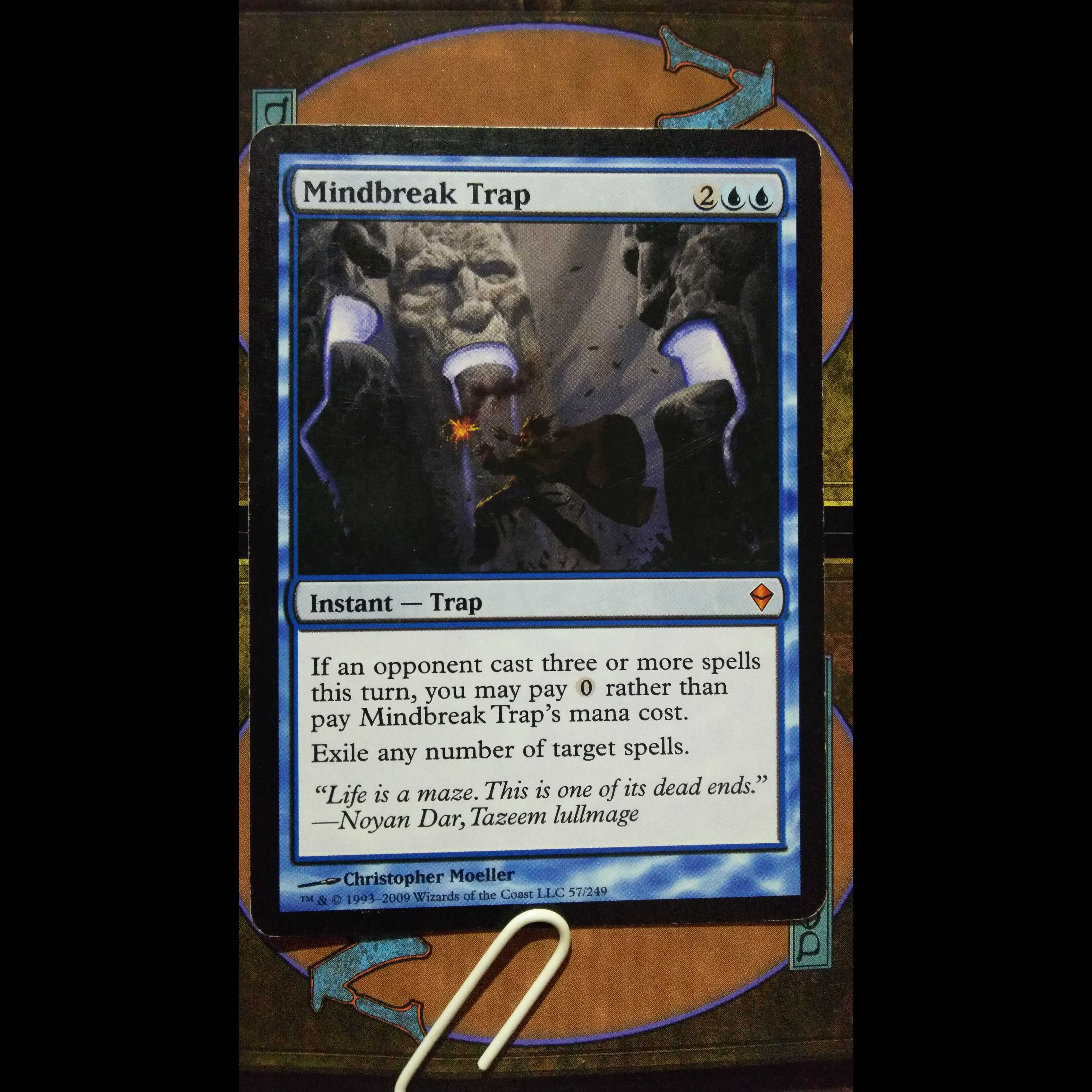 《精神壊しの罠/Mindbreak Trap》[ZEN] 青R