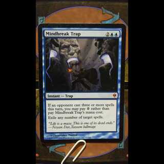 《精神壊しの罠/Mindbreak Trap》[ZEN] 青R