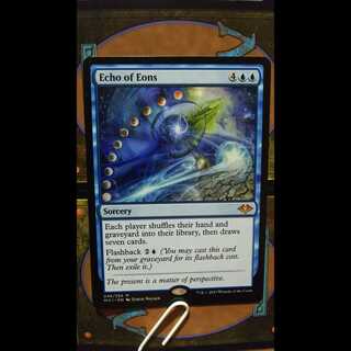 《永劫のこだま/Echo of Eons》[MH1] 青R