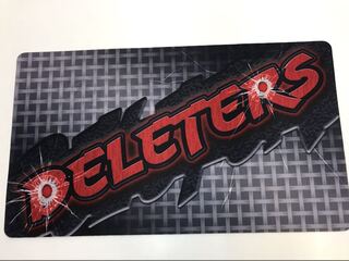 Deleters deleters official original rubber playmat