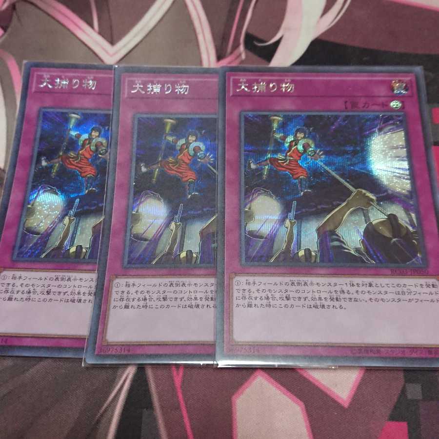 大捕り物 シークレットレア 3枚