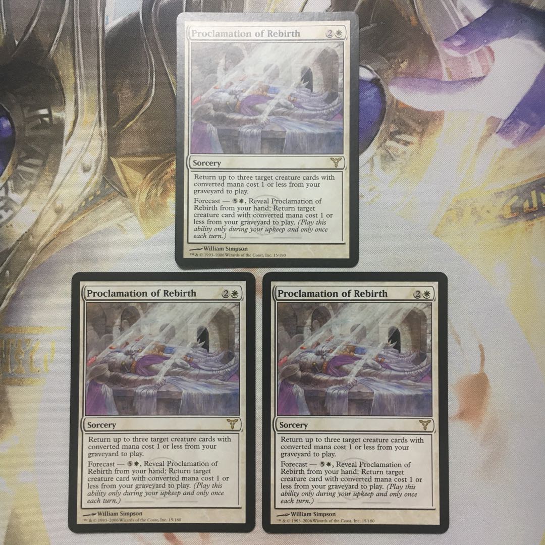 Set of 3] Proclamation of Rebirth (DIS EN)