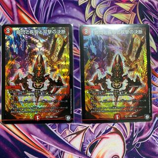 瞬閃と疾駆と双撃の決断