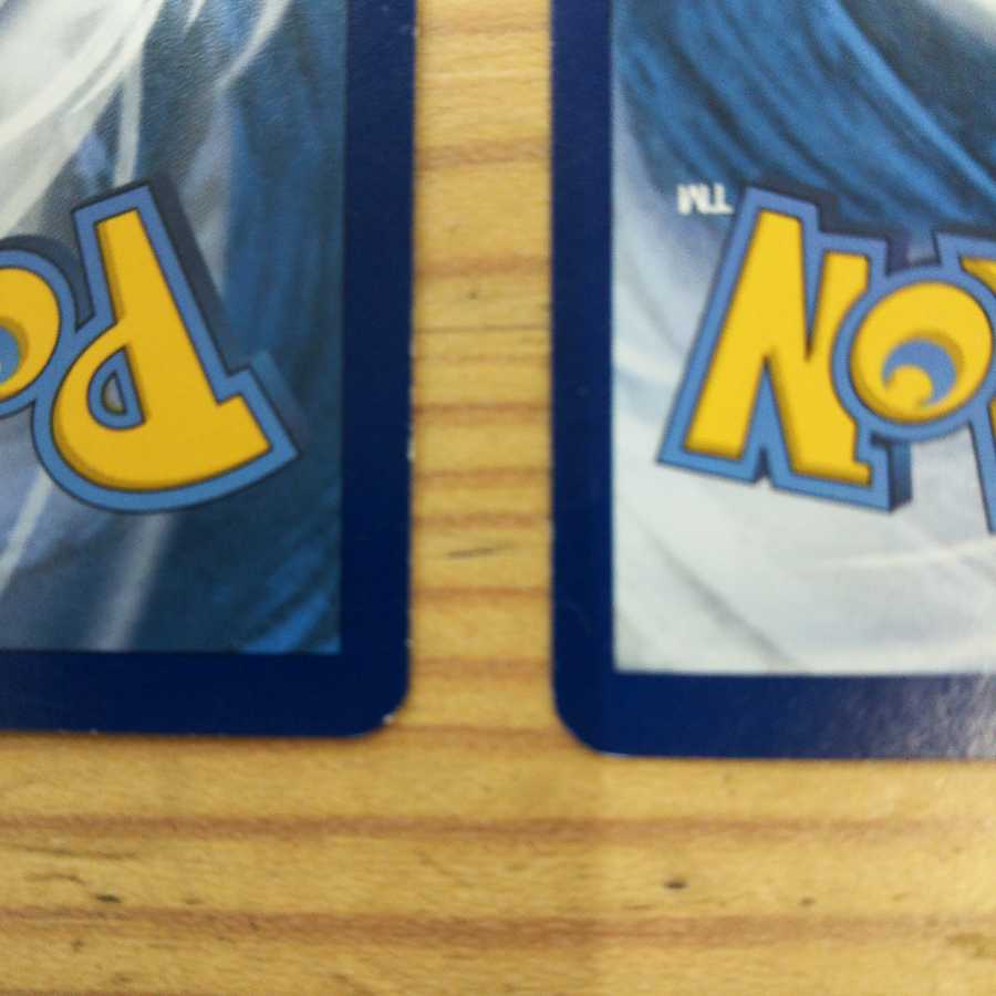 Set of 2 Pokémon English version cards