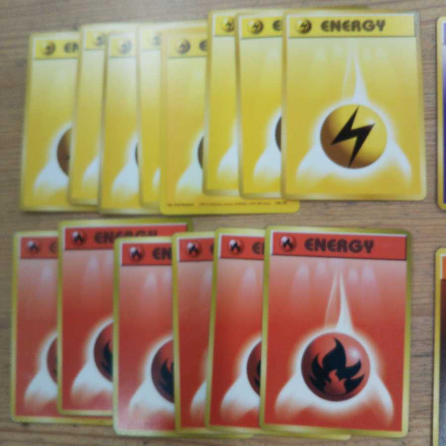 Pokémon Old Reverse Side Energy 23-Piece Set