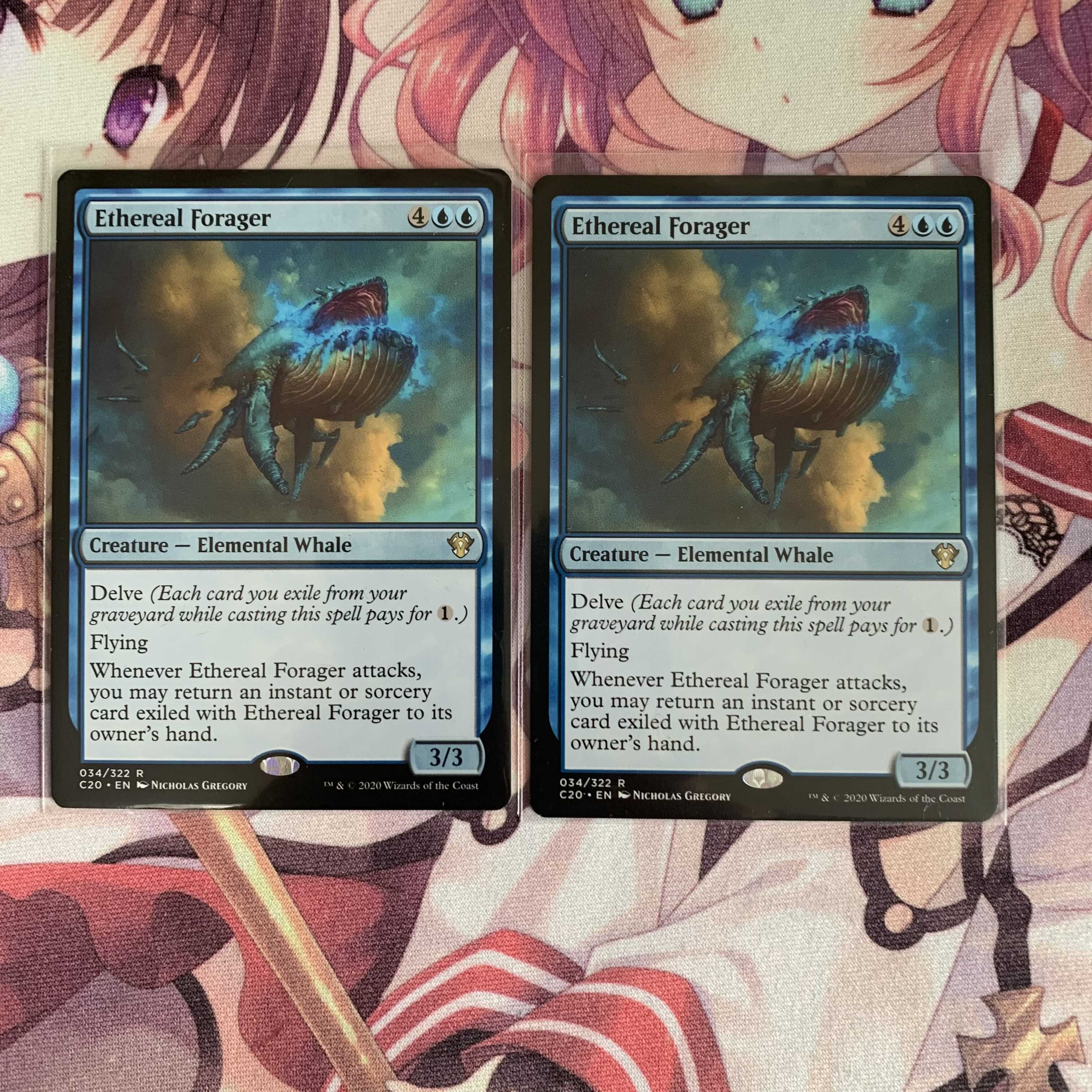 天上の餌あさり 2枚 ②