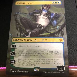 【拡張アート】王冠泥棒、オーコ