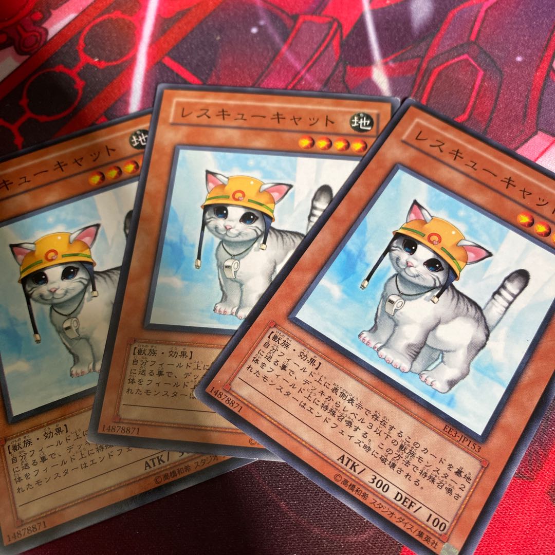 レスキューキャット3枚セット