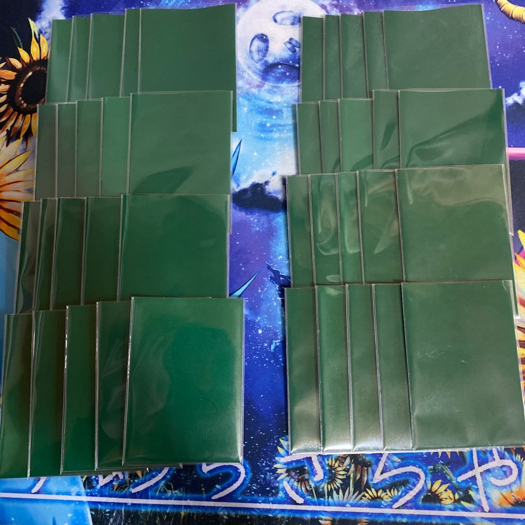 フォーラムスリーブ　緑40枚＋おまけ