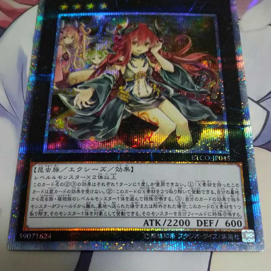 完美品　アロメルスの蟲惑魔 20thシークレットレア　ワンオーナー品