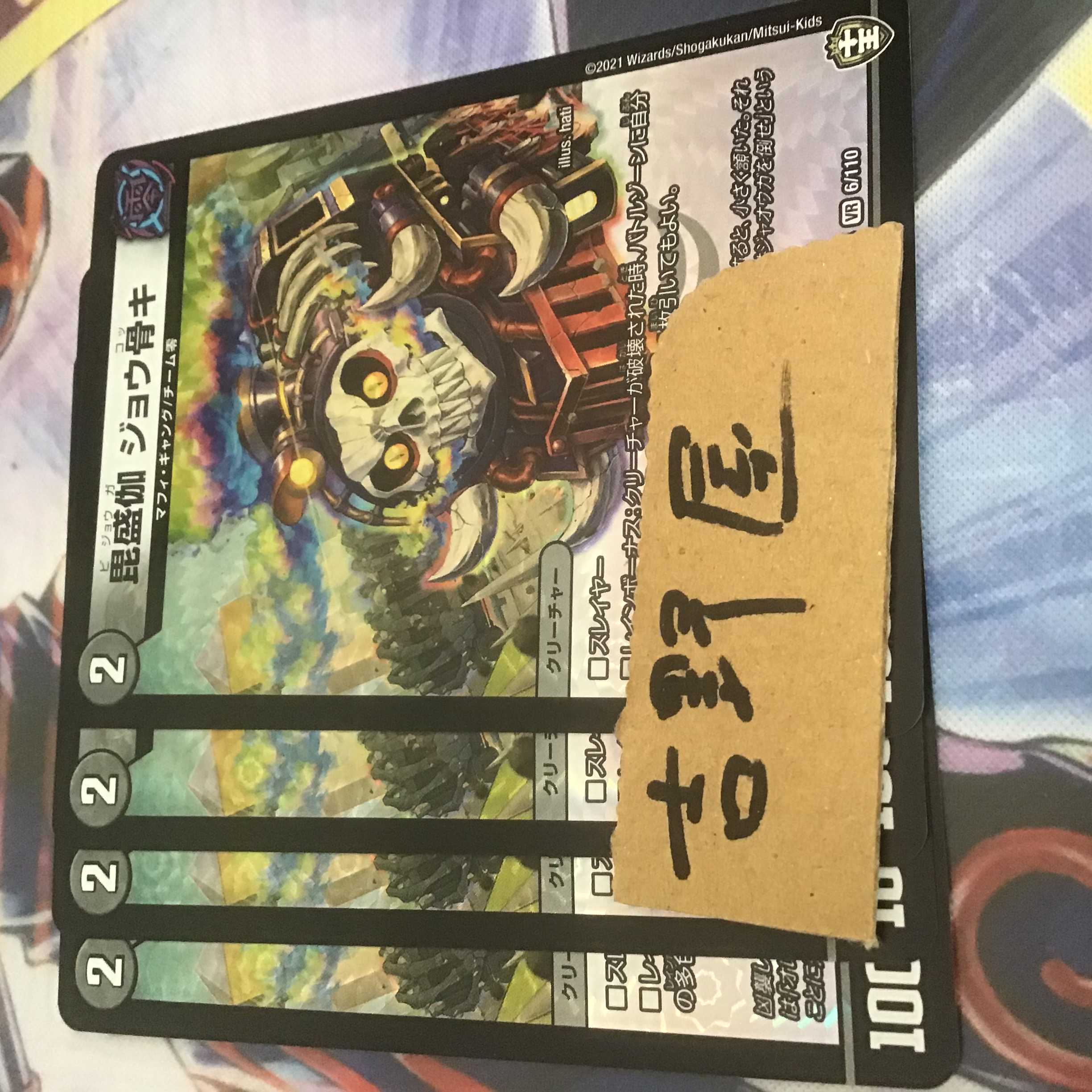 4枚　ジョウ骨キ 4枚