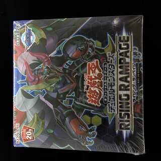 遊戯王 ライジングランペイジ 新品未開封BOX シュリンク付き 遊戯王 ライジング・ランペイジ 新品未開封 - メルカリ