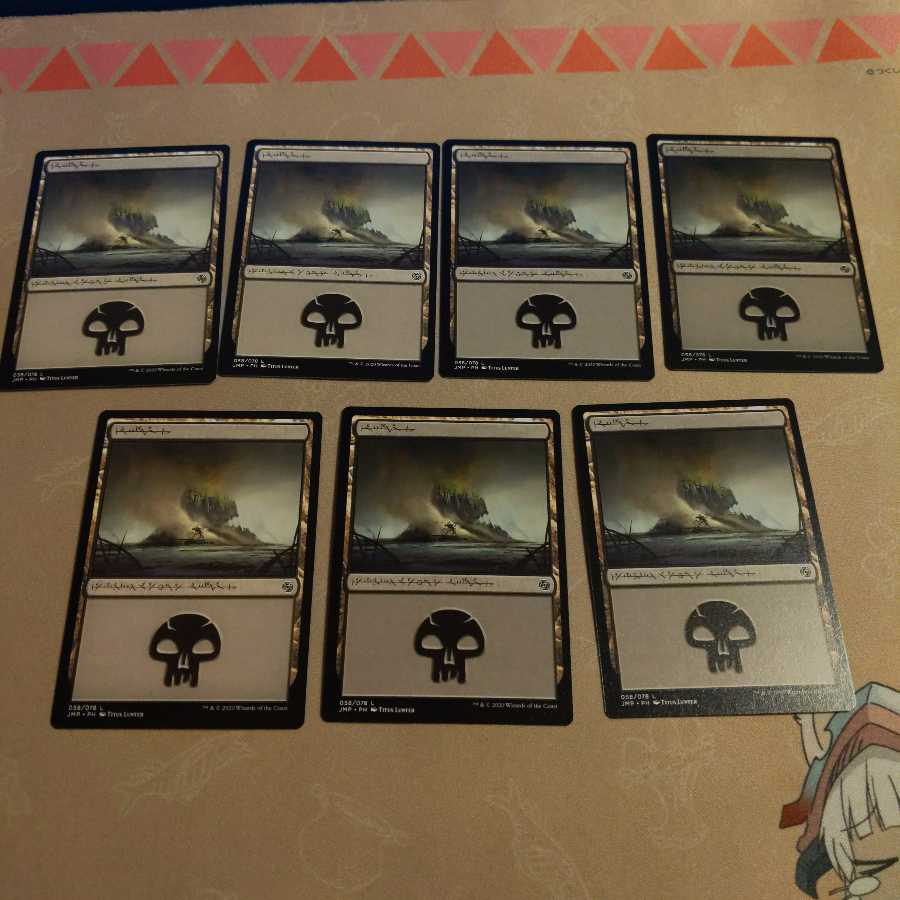 一時的に再掲　ファイレクシア語　沼　7枚