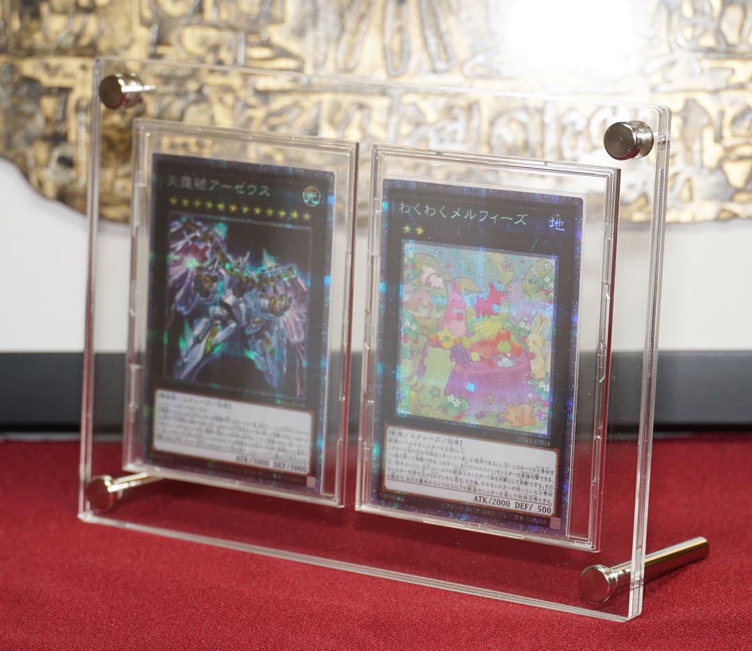 2連アクリルフレーム Uvカット の通販 Maple Factory Magi トレカ専用フリマアプリ