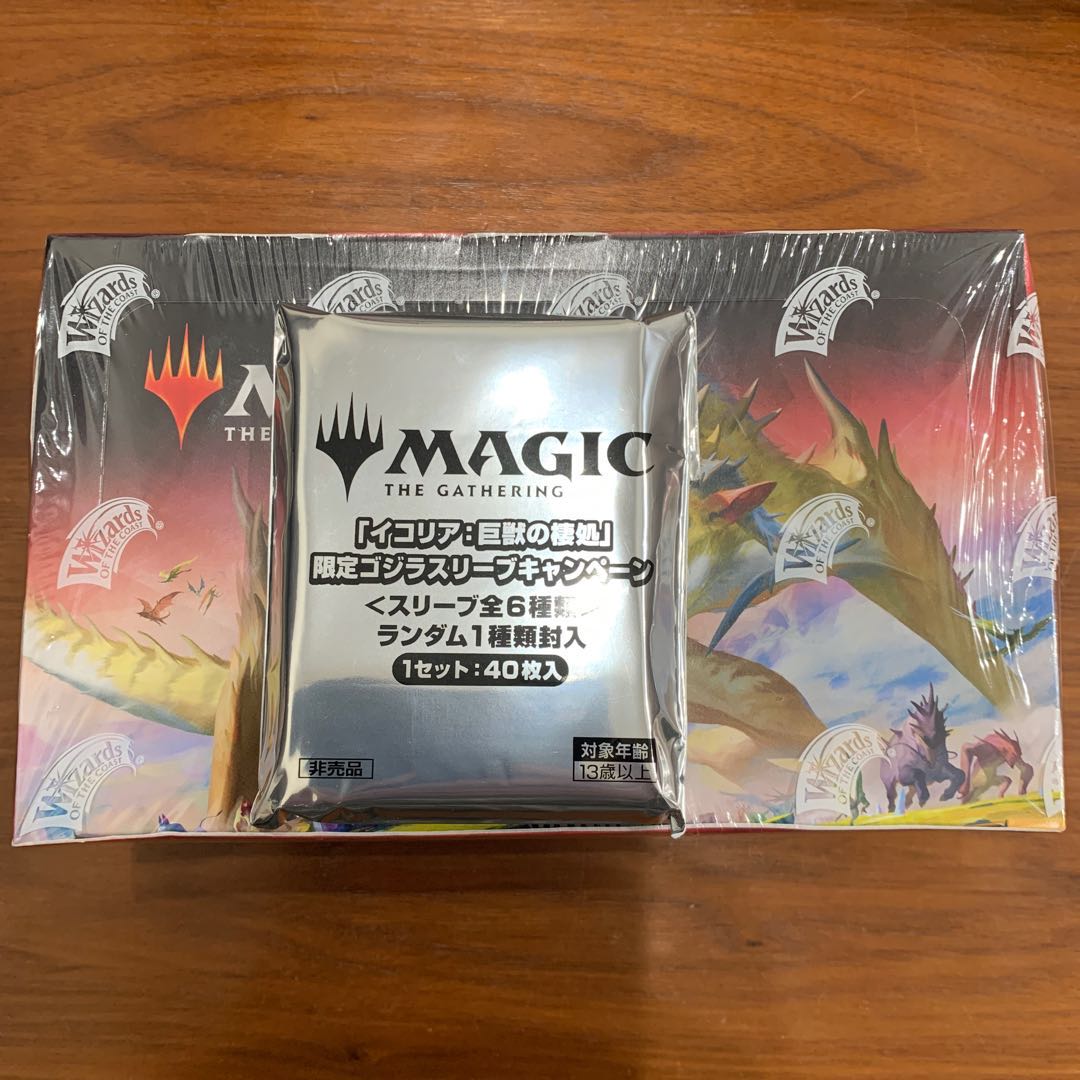 MTG イコリア　box 未開封　スリーブ