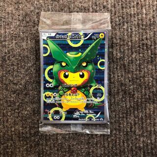Pikachu Rayquaza in a poncho