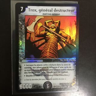 初期 美品 海外版フランス語 凶骨の邪将クエイクス VR