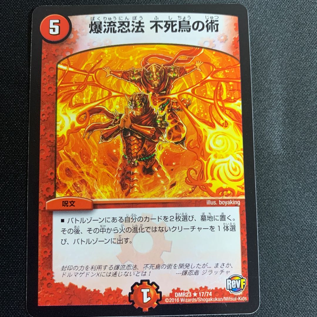 爆流忍法 不死鳥の術 R