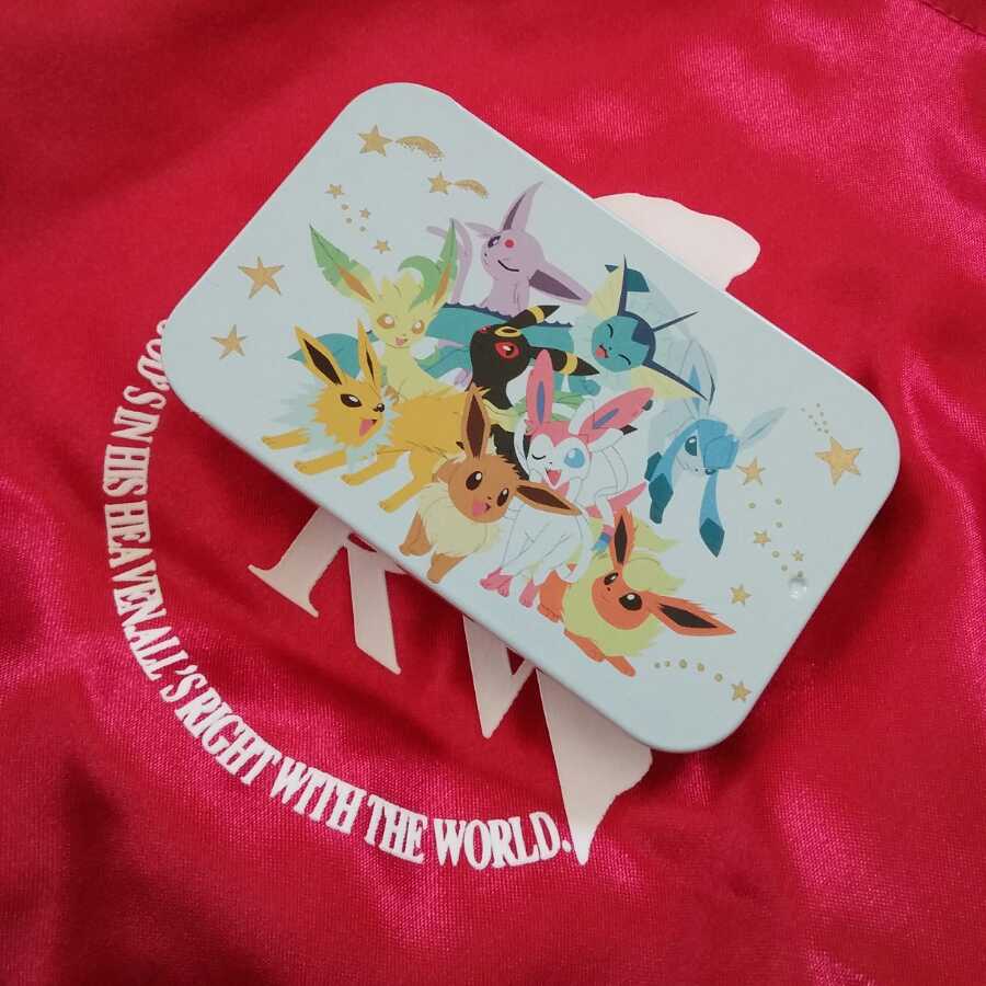 イーブイフレンズ柄缶ケース