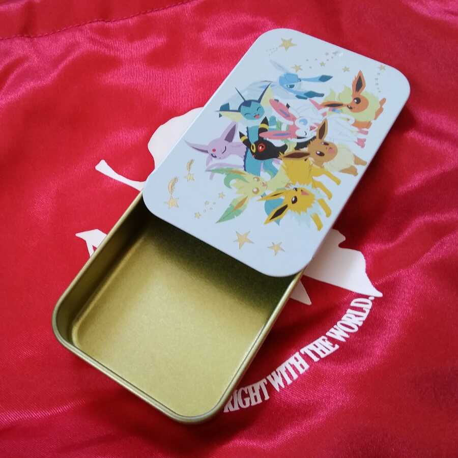 イーブイフレンズ柄缶ケース