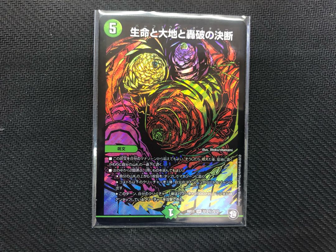 デュエルマスターズ 生命と大地と轟破の決断 シークレット