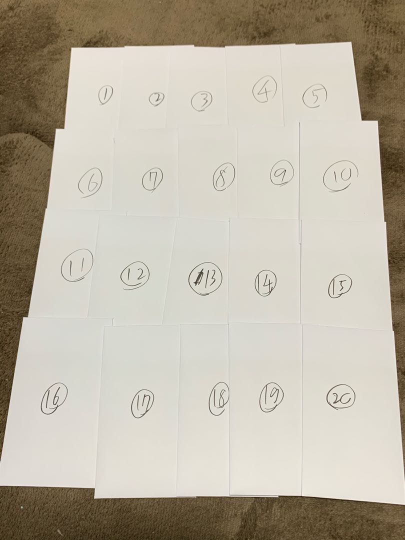 マリィオリパ!ロールさん専用1番、6番