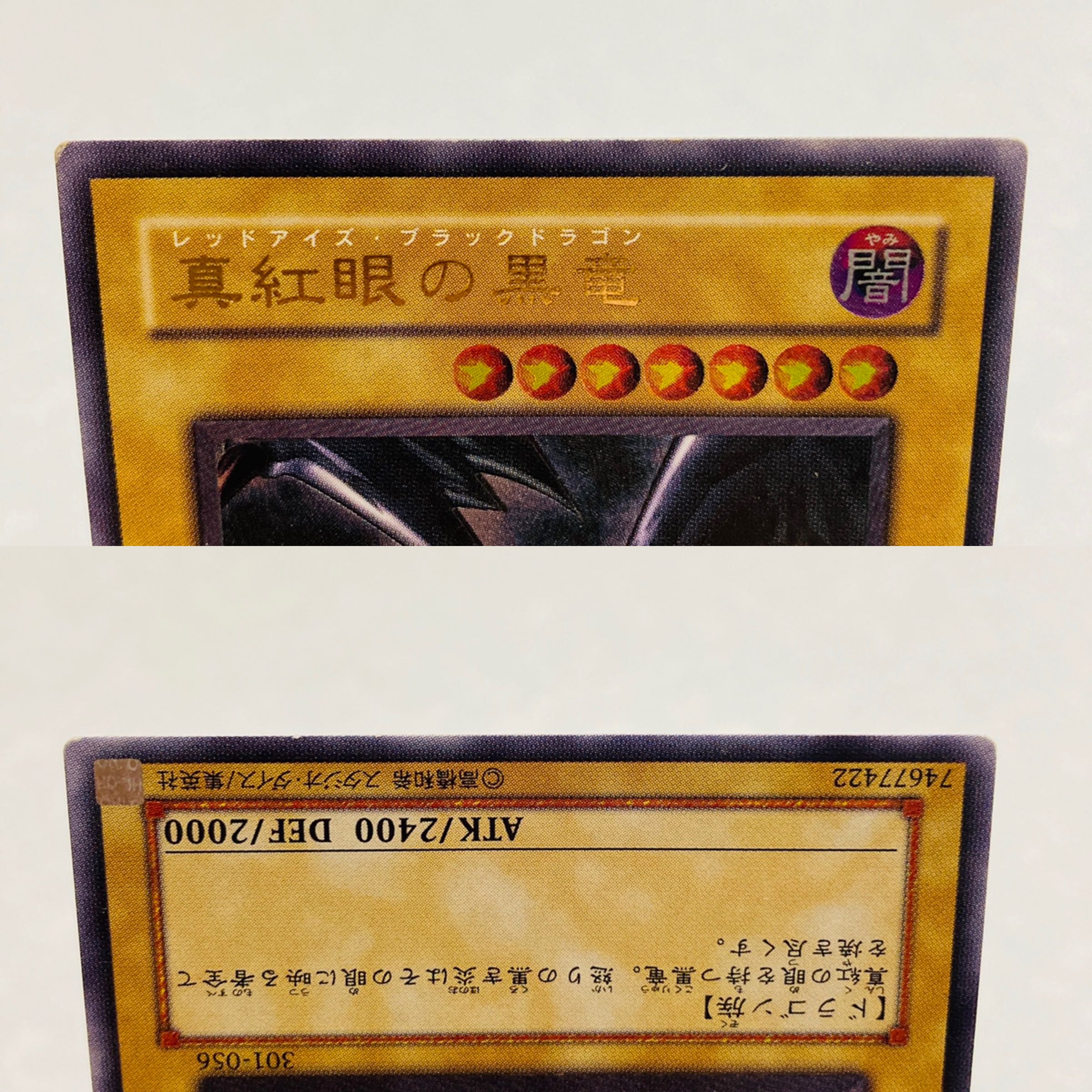 親知らず「真紅眼の黒竜」レリーフ