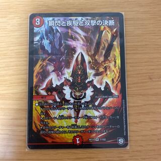 瞬閃と疾駆と双撃の決断