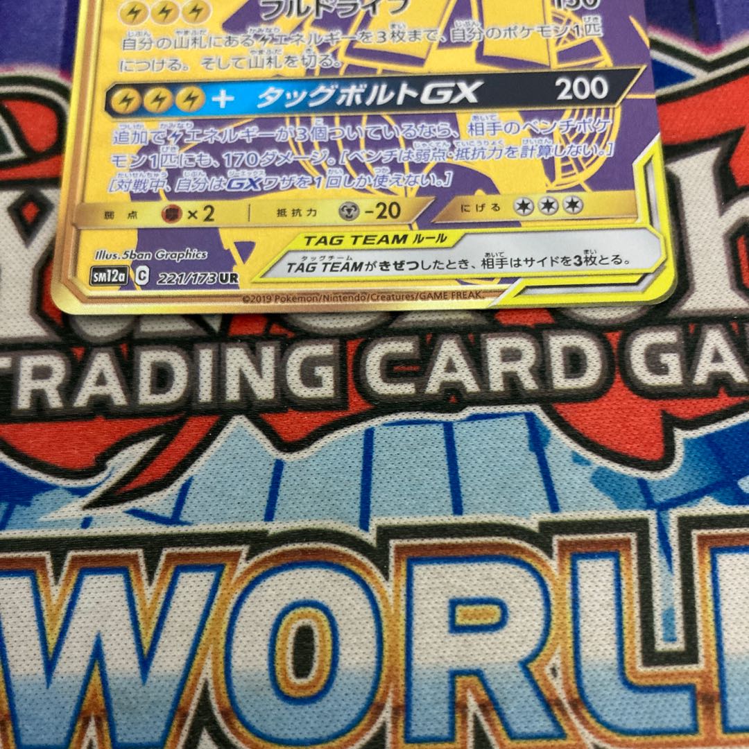 ピカチュウ＆ゼクロムGX UR 221/173