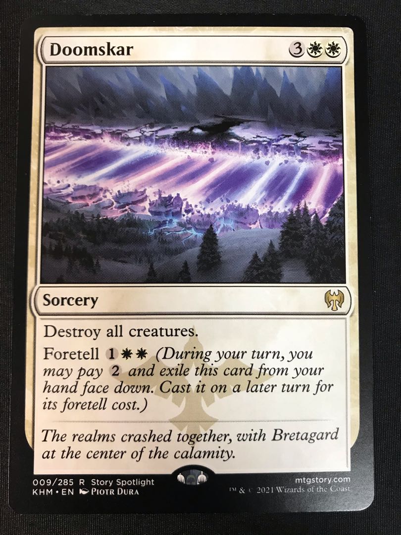 ドゥームスカール/Doomskar 英語4枚 ニアミント