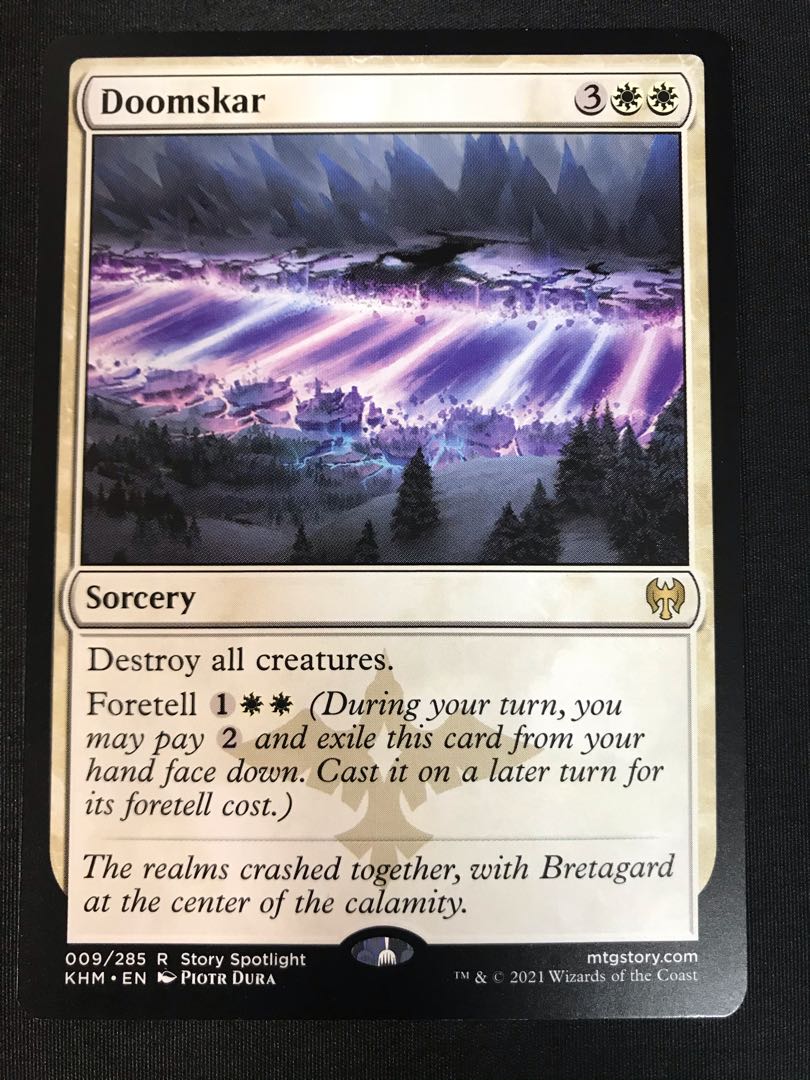 ドゥームスカール/Doomskar 英語4枚 ニアミント