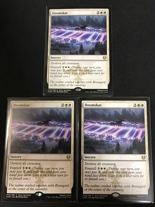 ドゥームスカール/Doomskar 英語3枚