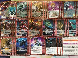 バトスピ X 戦場に咲く鉄の華 UC デッキパーツ 44枚　バトルスピリッツ