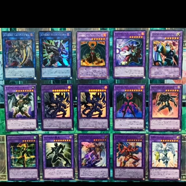 イービルヒーロー デッキ スリーブ付 アダスターゴールド マリシャスベイン