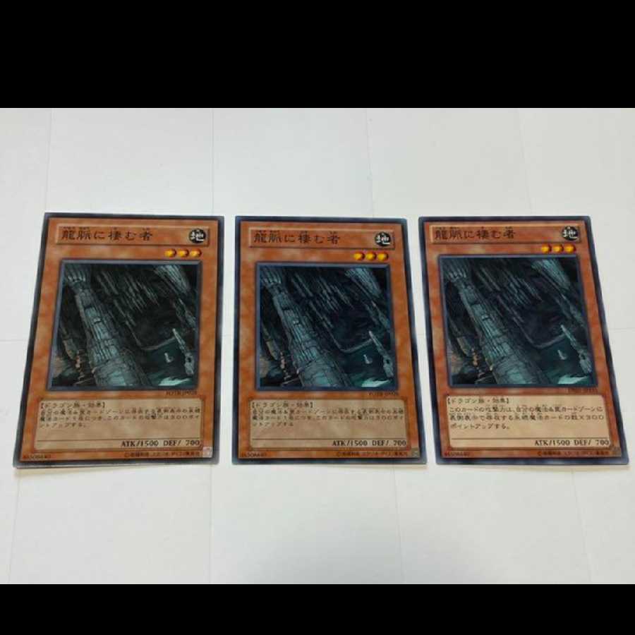 遊戯王 龍脈に棲む者 3枚　型番あ-2453