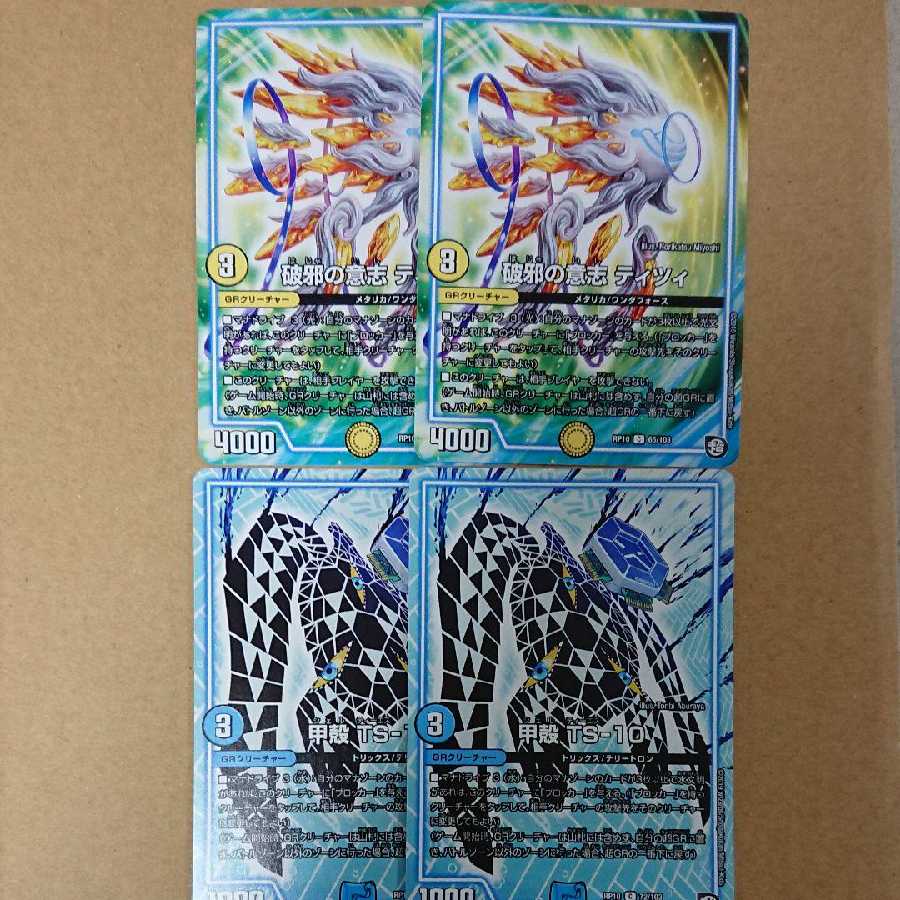 破邪の意志 ティツィ　甲殻 TS-10　各2枚