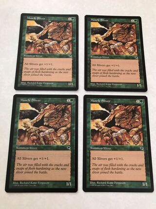 Sinew Sliver English 4-card set