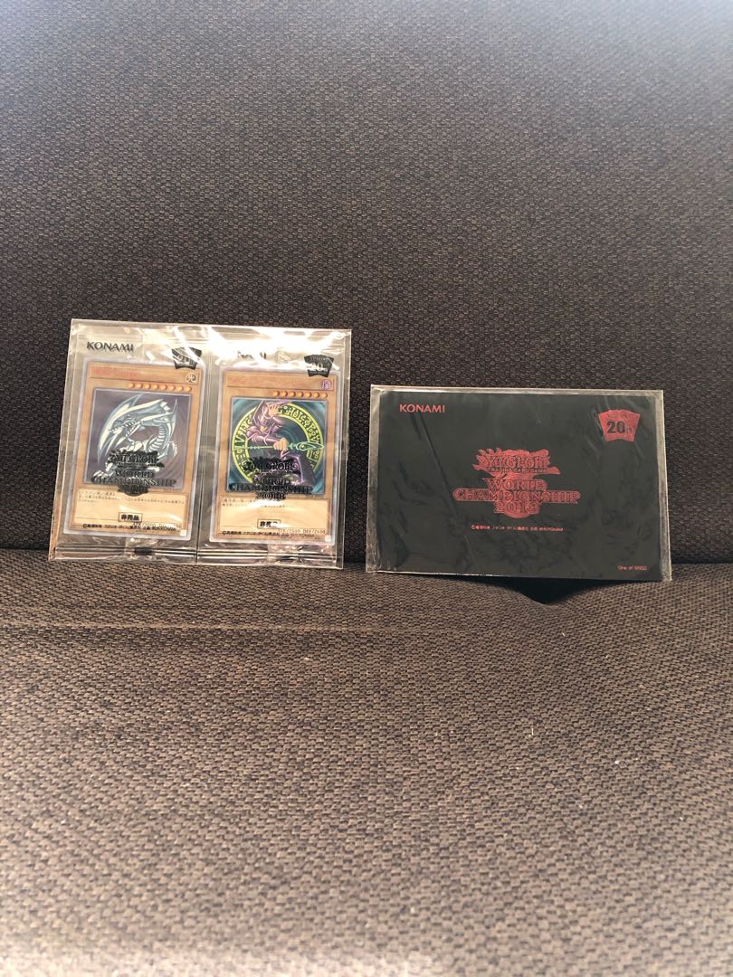 遊戯王 WCS 2018 青眼の白龍 ブラックマジシャン セット