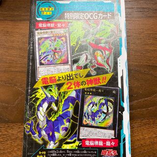 電脳堺獣 電脳堺龍 2枚セット